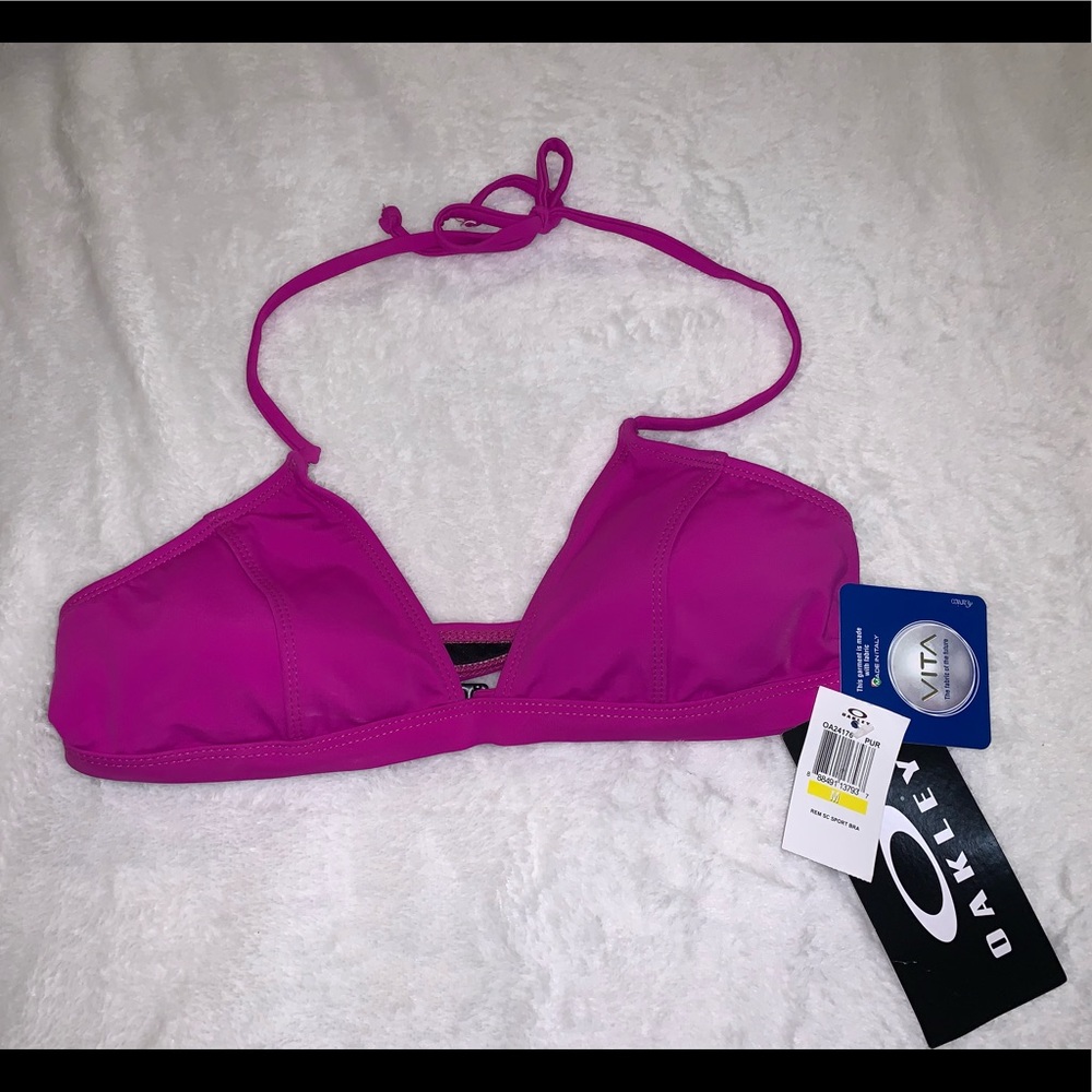 Oakley Size M Pink Bikini Top